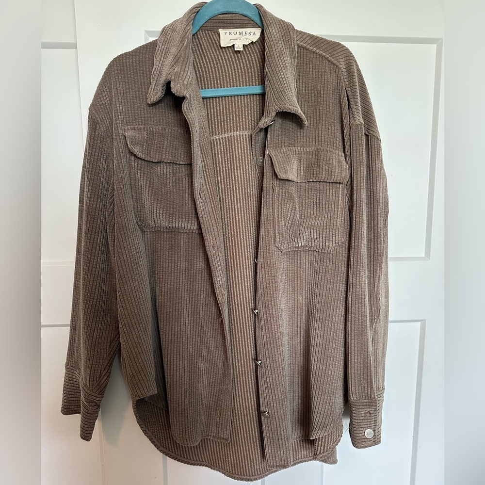 Tan Corduroy Jacket